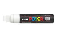 Posca Uni verfmarker 17k wit - blokpunt 15mm - thumbnail