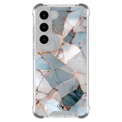 Samsung Galaxy S23 shockproof hoesje - Azure Geo