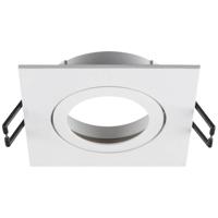 SLV InbouwringNew Tria 68 vierkant wit - zonder fitting - 1007328 - thumbnail
