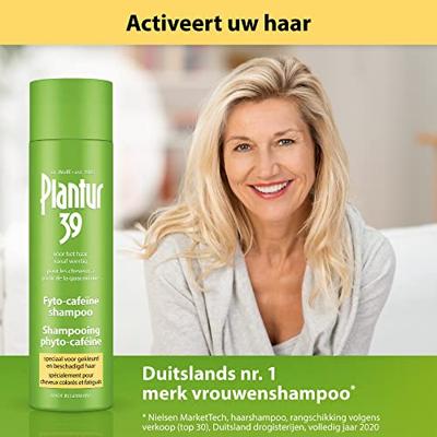 Plantur39 Caffeine shampoo gekleurd haar 250 Milliliter