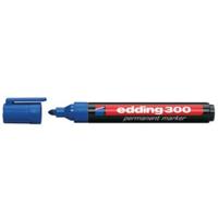 Edding 300 4-300003 Permanent marker Donkerblauw Watervast: Ja - thumbnail