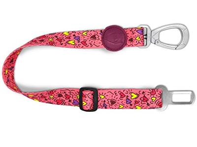 Morso honden autogordel gerecycled pink think roze