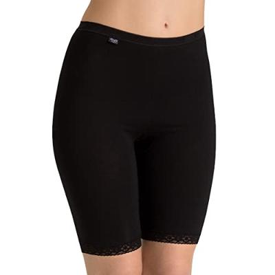 Basic Long Dames - Boxershort lange pijpjes - Broekje voor onder jurk - Katoen - thumbnail