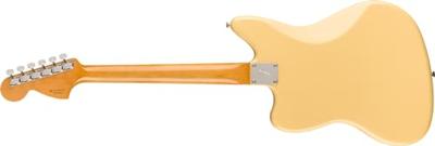 Fender Vintera II 70s Jaguar MN Vintage White elektrische gitaar met deluxe gigbag - thumbnail