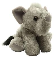 Wild Republic knuffel olifant junior 18 cm pluche grijs - thumbnail