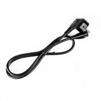 Bachmann 304.1054 Stroom Verlengkabel Zwart 1 m H05VV-F 3G 0,75 mm² - thumbnail