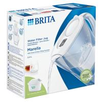 Brita - Waterfilterkan Marella Wit + 1 Maxtra Filterpatroon 2,4LT - thumbnail