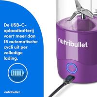 NUTRiBULLET NBP003PU Smoothiemaker Violet - thumbnail