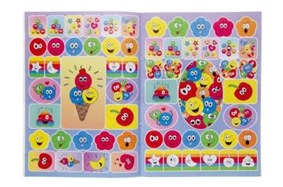 Duckiez Kleurboek met stickervel lachgezicht