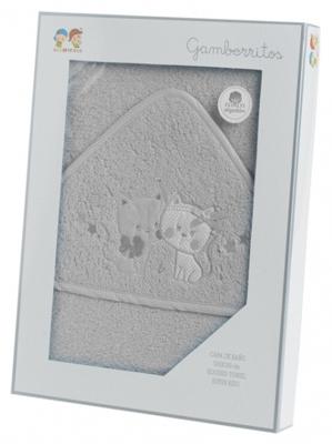 Gamberritos badcape Katjes 100 x 100 cm katoen Gamberritos badcape Katjes 100 x 100 cm katoen