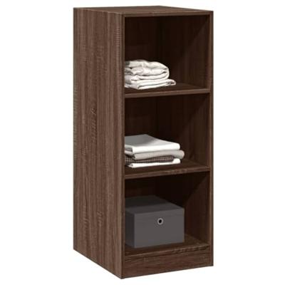 VidaXL Kledingkast 48x41x102 cm bewerkt hout bruin eikenkleurig