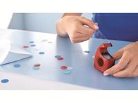 tesa Plakbanddispenser 57443-00001-00 Rood, Blauw Rolbreedte (max.): 19 mm Rollengte (max.) 10 m - thumbnail