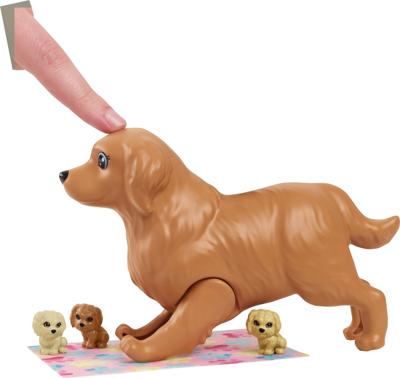 Barbie Pop + Hond met Puppies