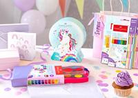 Faber Castell FC-155544 Viltstift Connector Snow Globe Unicorn 33 Stuks - thumbnail