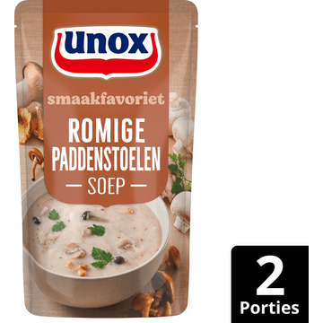 Unox Smaakfavoriet Soep in Zak Romige Paddenstoelen 570 ml bij Jumbo