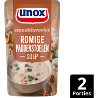Unox Smaakfavoriet Soep in Zak Romige Paddenstoelen 570 ml bij Jumbo - thumbnail