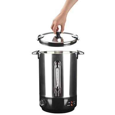 VidaXL Glühwein ketel 2500 w 15 l roestvrij staal