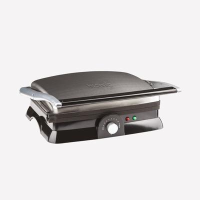 H.KoeNIG GR20 Elektrische vleesgrill - zwart en roestvrij