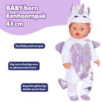 Baby Born Unicorn Onesie 43 Cm - thumbnail