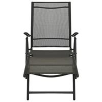 3-delige Loungeset textileen en aluminium antracietkleurig - thumbnail