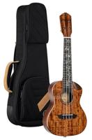 Ortega RUET-ACA Elite Series Concert Size Ukulele Acacia elektrisch-akoestische concert ukelele met gigbag - thumbnail