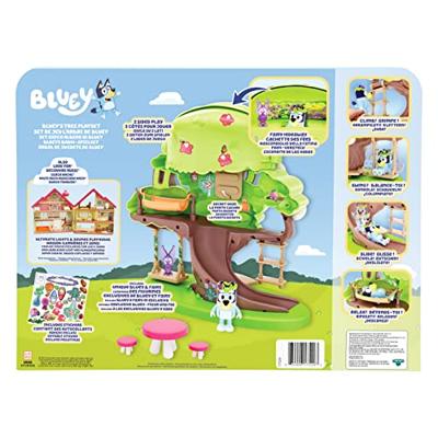 Moose Toys Bluey spelen in de boom speelset, 6dlg.
