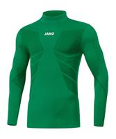 JAKO 6955 Turtleneck Comfort 2.0 - Sportgroen - XXS - thumbnail