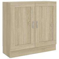 Boekenkast 82,5x30,5x80 cm bewerkt hout sonoma eikenkleurig - thumbnail