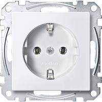 Merten MEG2301-0419 Wandcontactdoos System M Polar-wit 1 stuk(s) - thumbnail