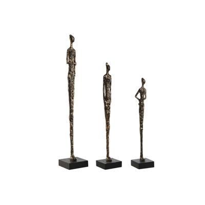 Decoratieve figuren Home ESPRIT Zwart Donker grijs Modern Personen 11,5 x 11,5 x 70 cm Decoratieve figuren Home ESPRIT Zwart Donker grijs Modern Personen 11,5 x 11,5 x 70 cm