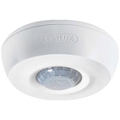 ESYLUX EB10431357 Aanwezigheidsmelder (plafond) Plafond, Opbouw (op muur) 360 ° Wit IP20
