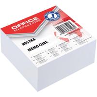 OFFICE products memokubus, gelijmd, 8,5 x 8,5 x 4 cm, wit - thumbnail
