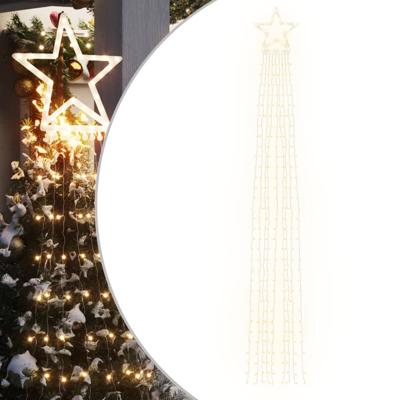 Kerstboomverlichting 320 warmwitte LED's 375 cm Kerstboomverlichting 320 warmwitte LED's 375 cm