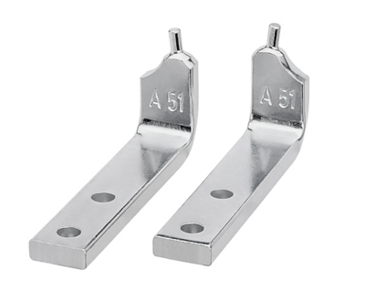 Knipex 46 29 A51 Precisie-borgveertang reservepunt Geschikt voor borgringen Buitenringen 122-300 mm Puntvorm 90° haaks