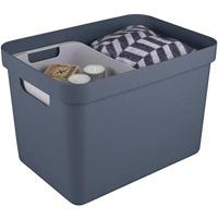 Sigma Home Opbergbox 18L blauwgrijs - thumbnail