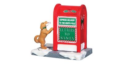 Kerstfiguur Santa s mailbox Lemax - Lemax