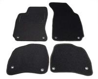 Automatten op maat - zwart stof - Volkswagen Passat 3B, 3BG 1997-2005 - thumbnail