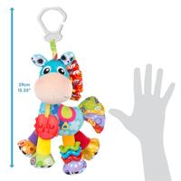 Playgro Clip Clop Paard blauw - thumbnail