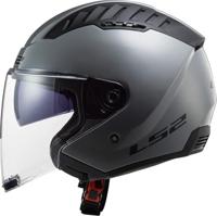 LS2 jethelm "of600 copter ii solid" helmet copter ii soli nardo gray gr. s - thumbnail