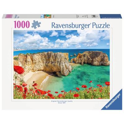 Ravensburger Legpuzzel klaprozen in de algarve portugal, 1000st.