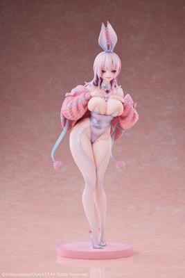 Original Character PVC Statue 1/6 Knit Bunny Girl illustration by CheLA77 Deluxe Edition 30 cm