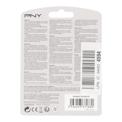 RAM geheugen PNY Attache 4 Zwart 256 GB RAM geheugen PNY Attache 4 Zwart 256 GB