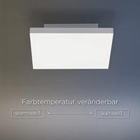 Just Light 15550-16 LED-plafondlamp LED Wit - thumbnail
