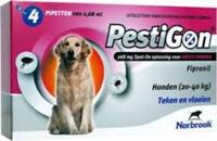 Pestigon Spot-On voor honden van 20 tot 40 kg 4 pipetten - thumbnail