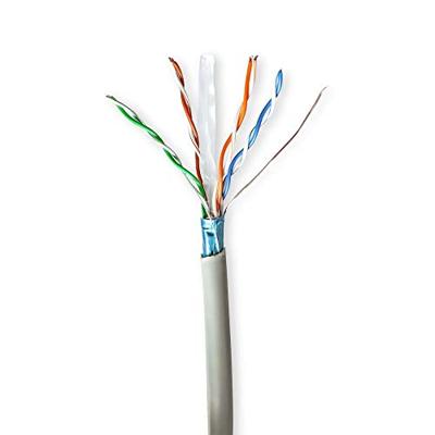 Netwerk Kabel Rol | CAT6 | Stranded | F/UTP | CCA | 100.0 m | Binnenshuis | Rond | PVC | Grijs