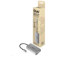 club3D CAC-1510-A USB-C / DVI Adapter [1x USB-C - 1x DVI] Zilver 24.5 cm - thumbnail