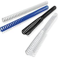Spiralen om te binden GBC Wit Polypropyleen Plastic (50 Stuks) - thumbnail