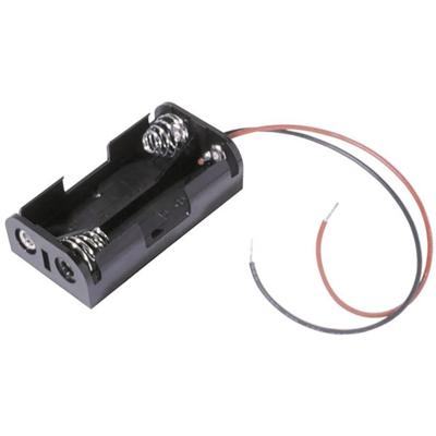 MPD BH2AAW Batterijhouder Aantal cellen: 2 AA (penlite) Kabel (l x b x h) 58 x 32 x 16 mm