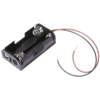 MPD BH2AAW Batterijhouder Aantal cellen: 2 AA (penlite) Kabel (l x b x h) 58 x 32 x 16 mm - thumbnail