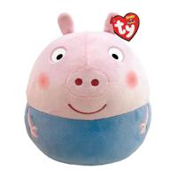 TY Squish A Boo Knuffelkussen Peppa Pig George 20 cm - thumbnail
